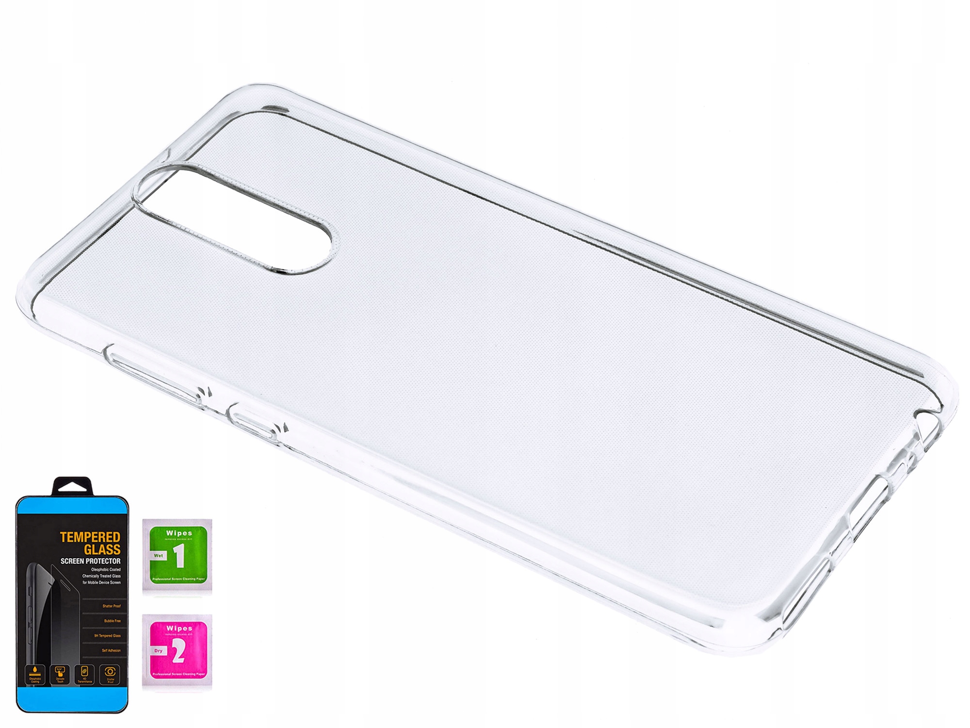 

Etui Silikon Clear Szkło Do Huawei Mate 10 Lite