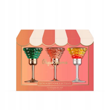 Pepe Jeans For Her Mini Gift Set Cocktail 3x15ml, zestaw podarunkowy