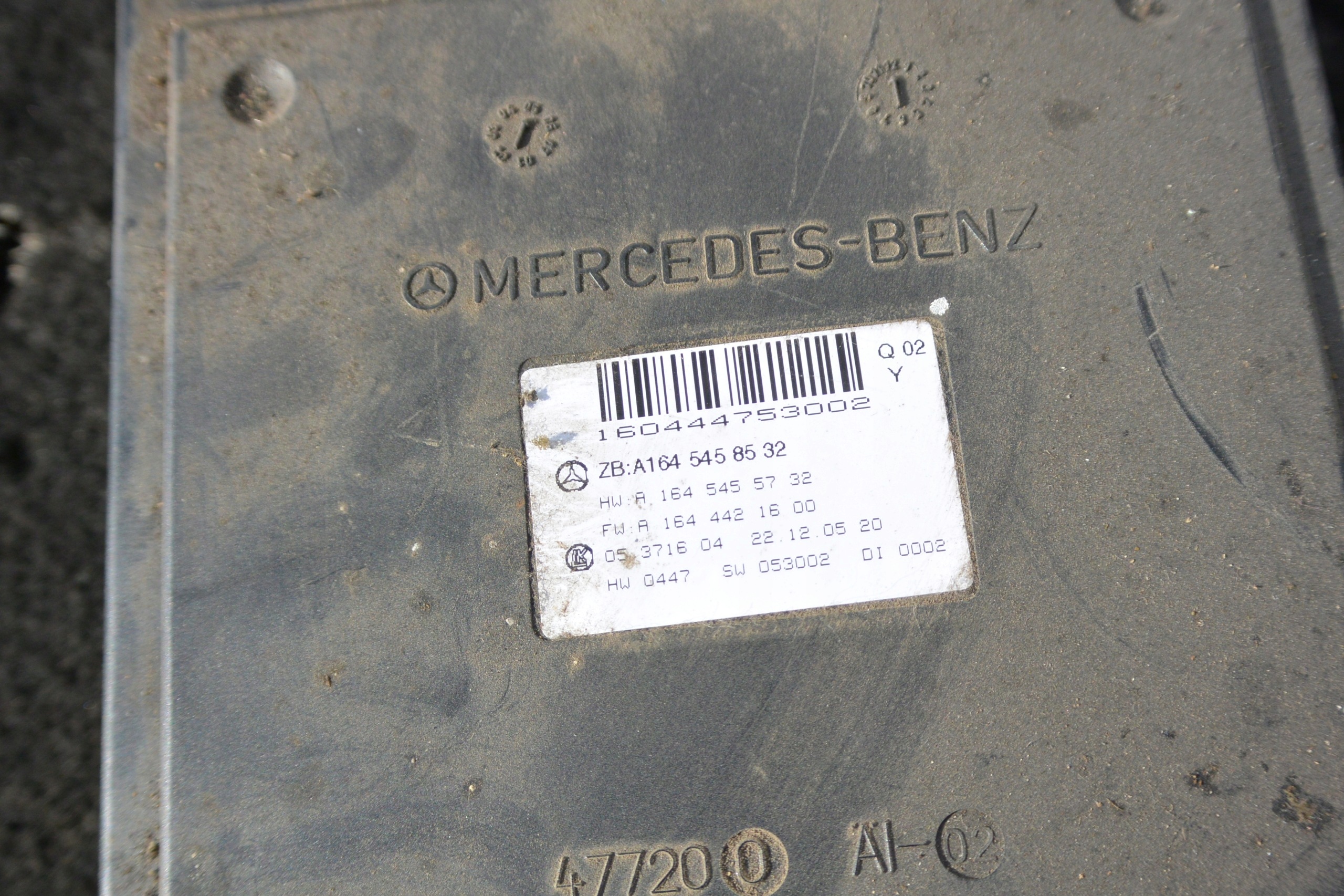 module control unit SAM front MERCEDES-BENZ ML GL R X164 W164 W251 A1645458532