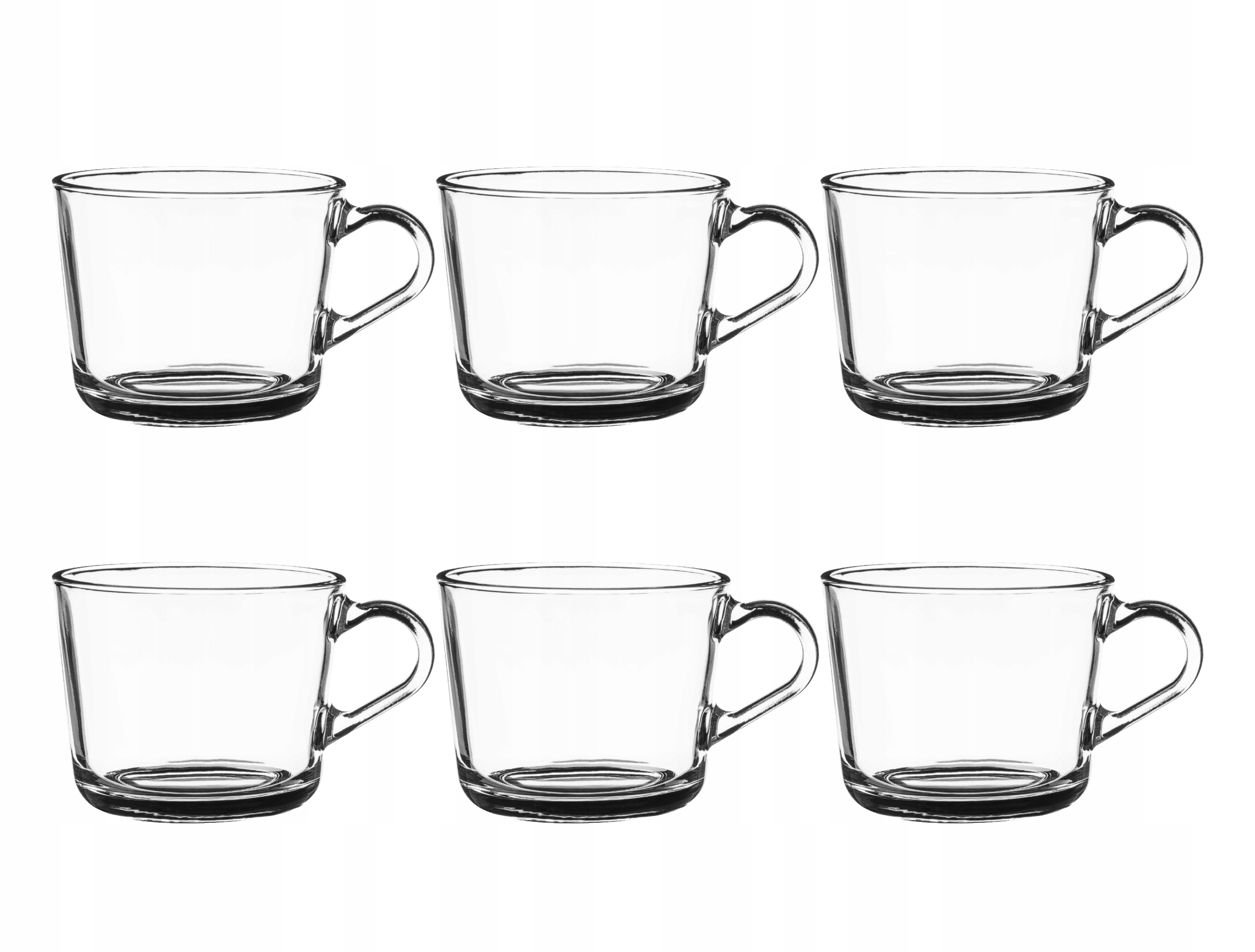 

Szklanka Kubek Z Uchem Kelly 270ml Komplet 6szt
