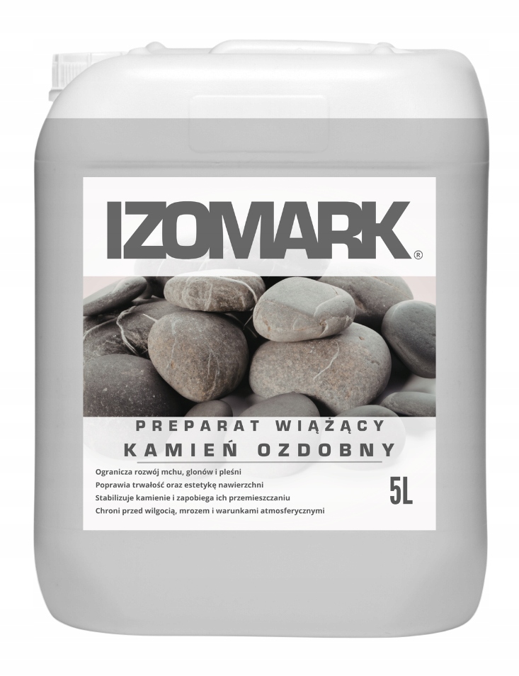 Izomark přípravek na vázání tmavých ozdobných kamenů 5L