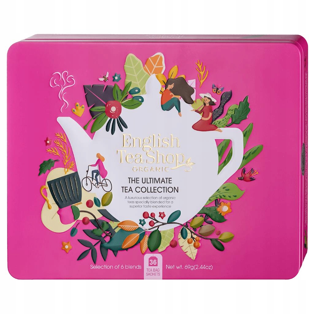 Levně Sada Bio Čajů A Každodenních Čajů V Plechovce (the Ultimate – 6 Příchutí)