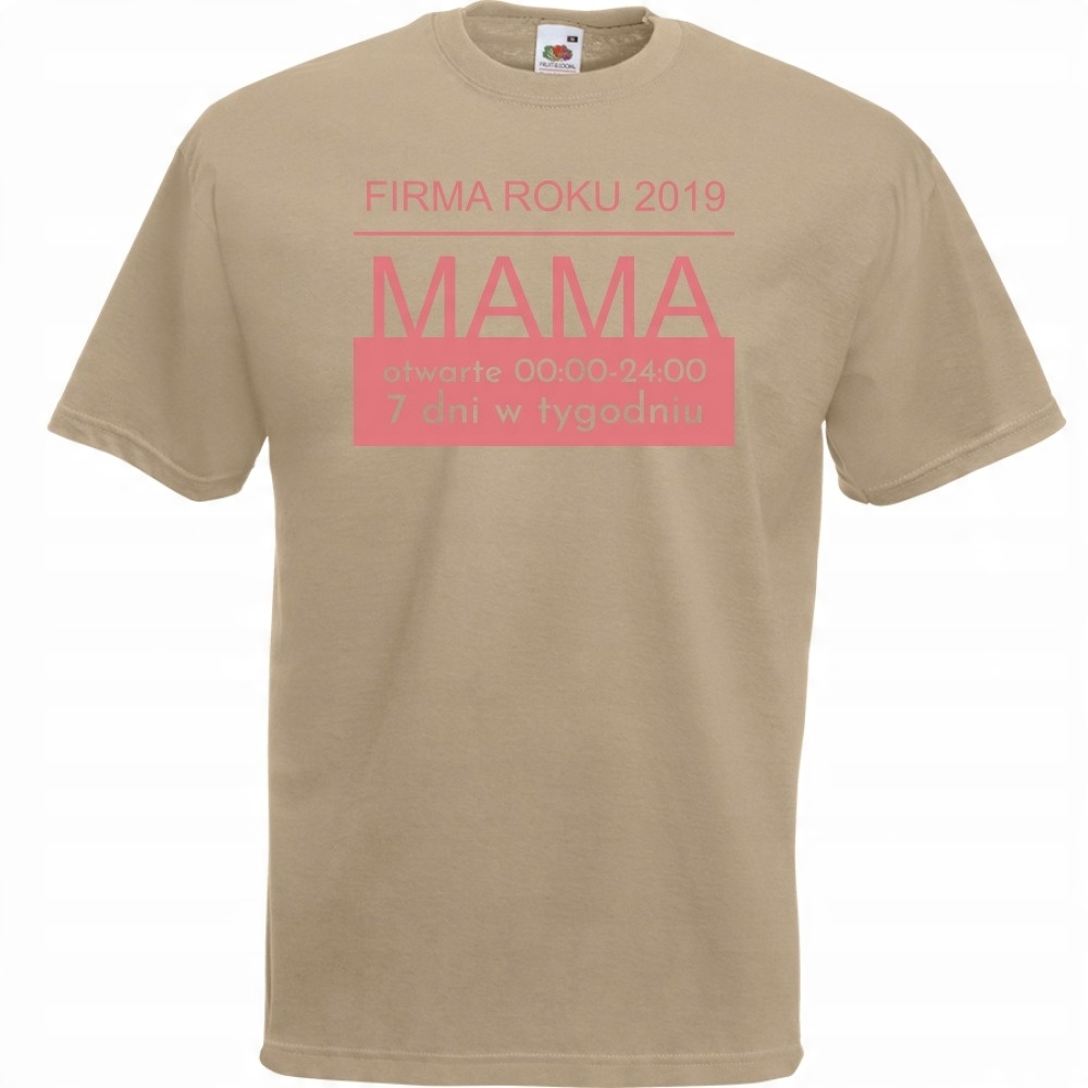 

Koszulka firma roku mama dzień mamy S khaki