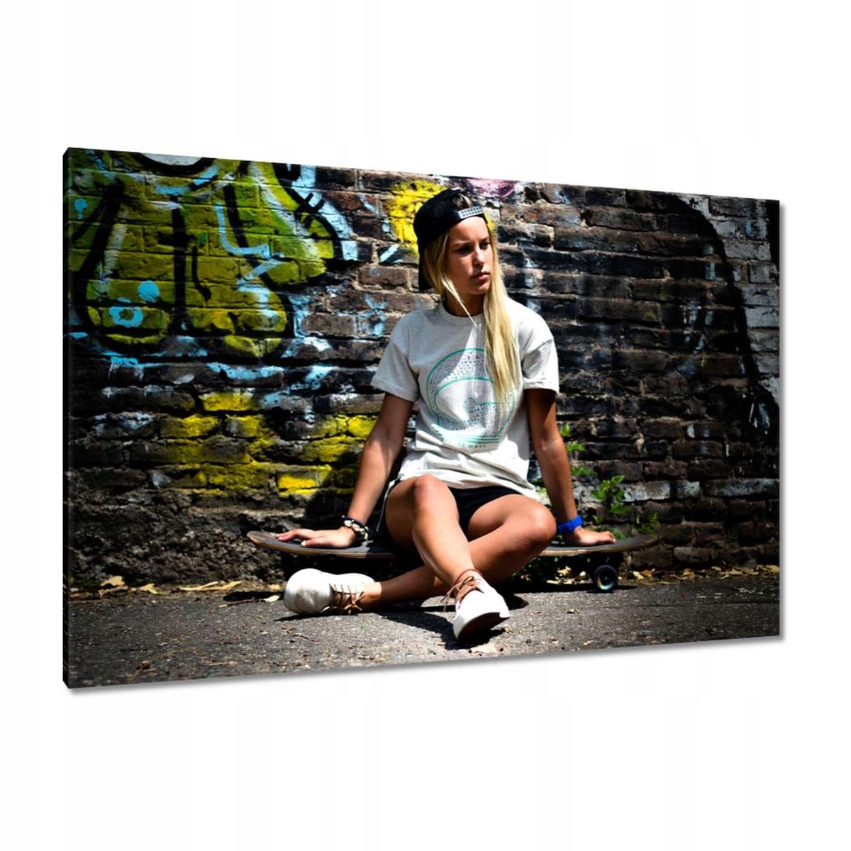 Obrazy 120x80 Skateboard Deska Skoky