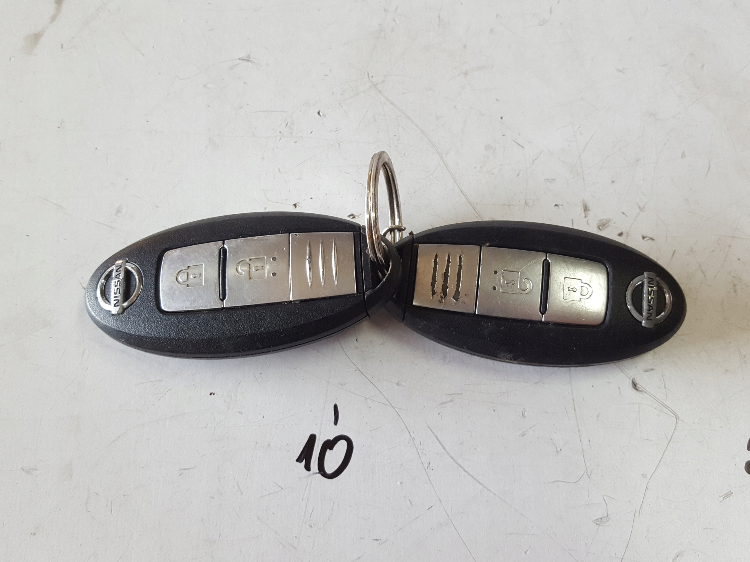 NISSAN JUKE I F15 LIFT 14-19r KLUCZYKI PILOTY