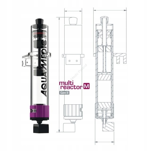 Aqua Medic multireactor M Gen II reaktor pro mořské akvárium