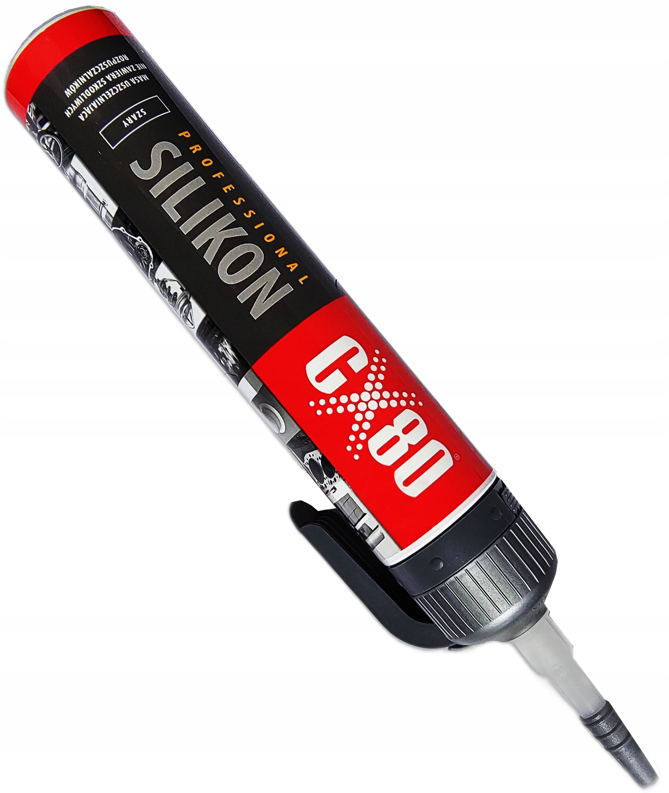 CX80 SILIKON -65°C +380°C SZARY AUTOMAT EKO 210G