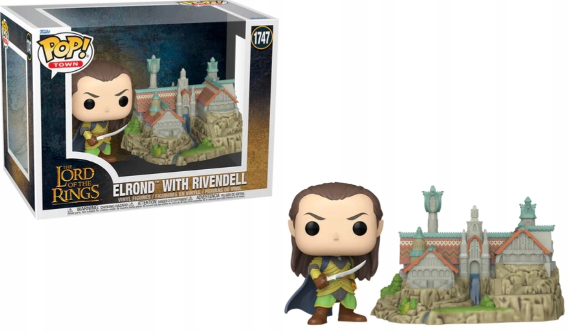 Funko Pop! Pán Prstenů Město 1747 Elrond a Roklinka