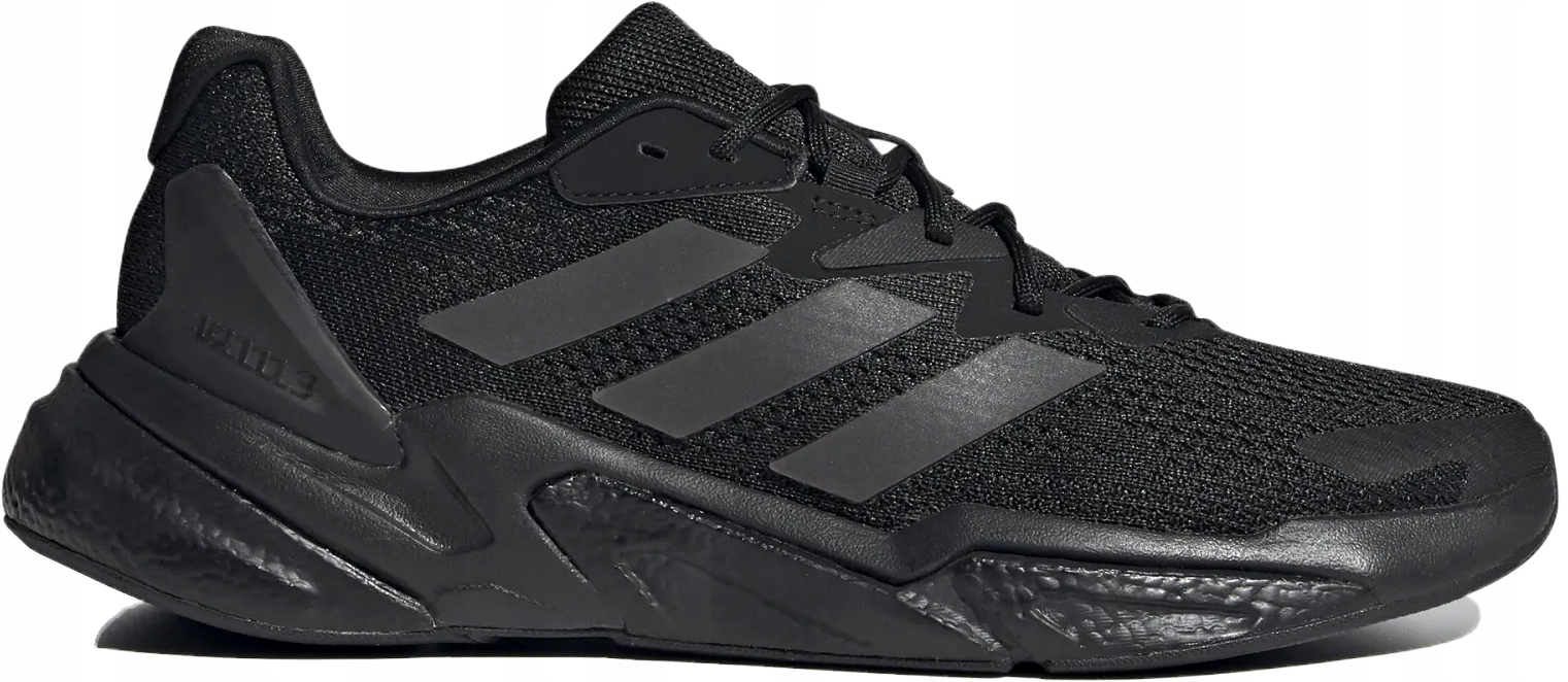 Lekkie Buty Sportowe Młodzieżowe Męskie Czarne Adidas X9000L3 42 2/3