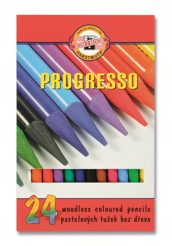 

Koh-I-Noor kredki bezdrzewne Progresso 24 kol 8758