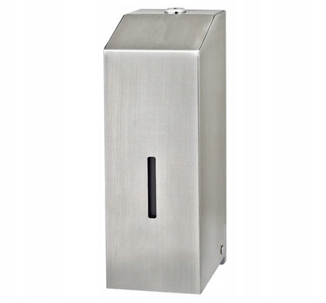 Kovový dávkovač mydla LT74 1 l nerezová oceľ, matný, odolný