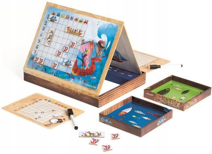 STATKI SUPER GRA MAGNETYCZNA Bitwa Morska JANOD 5+ Wydawca Janod