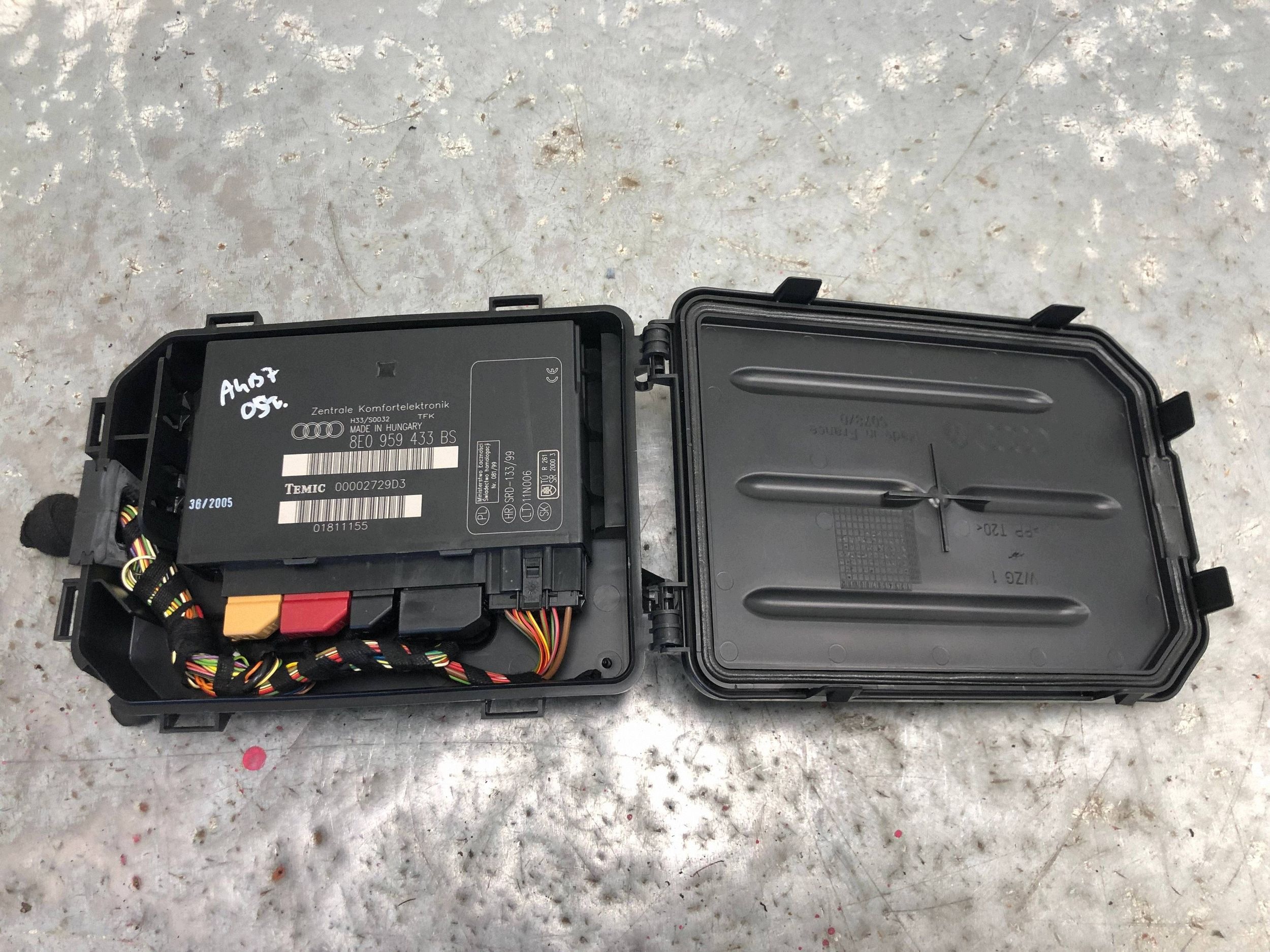 modulo Centralina KOMFORTU AUDI A4 B7 8E0959433BS