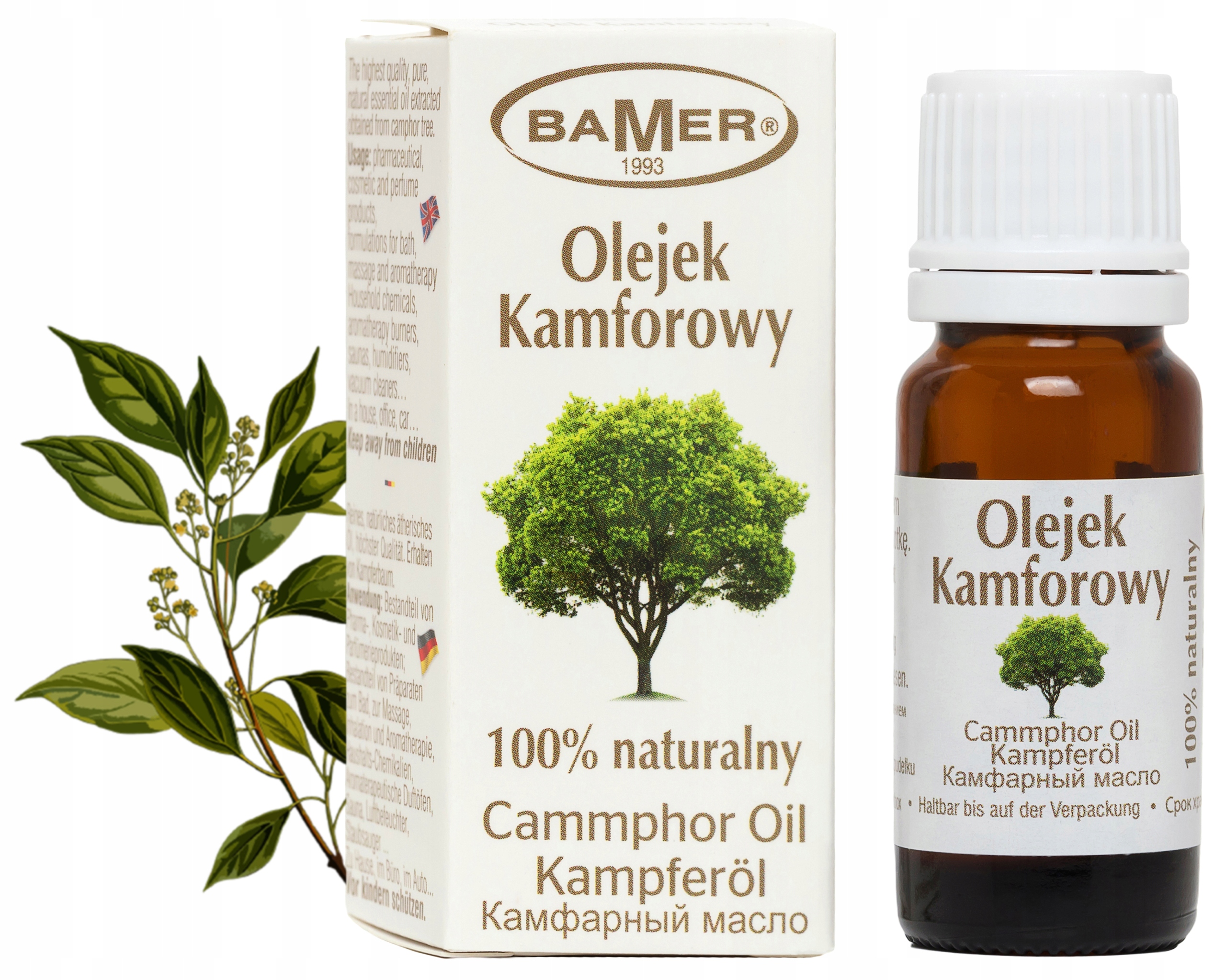 

Kamforowy Olejek Eteryczny Naturalny, Kamfora