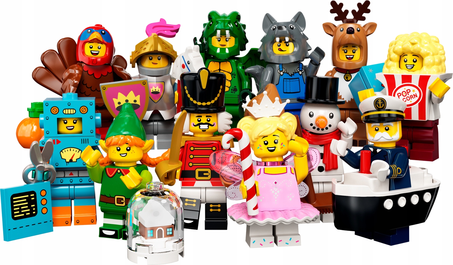 

Lego 71034 Minifigures Seria 23 Komplet 12 Sztuk