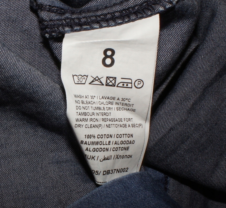 LEVI'S - CIEŃSZA KOSZULA JEANSOWA 8L; 128cm Rękaw długi rękaw