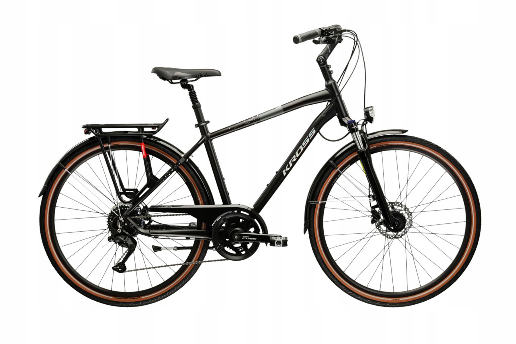 Rower trekkingowy Kross Trans 5.0 Ult.ra Czarny 28" M/19"
