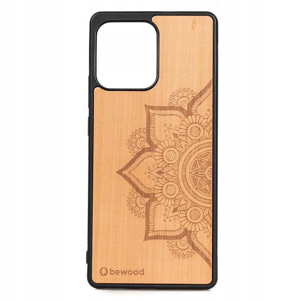 Dřevěné Pouzdro Bewood pro Motorola Edge 40 Neo Mandala Jabloň