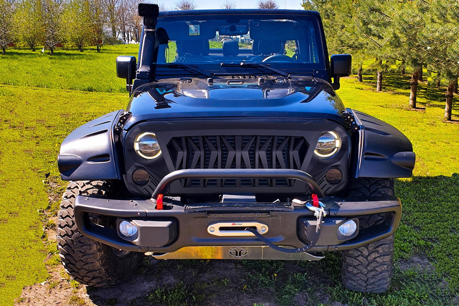 JEEP WRANGLER JK 07-18 GRILL PRZEDNI MODEL VIPER Producent części Inny