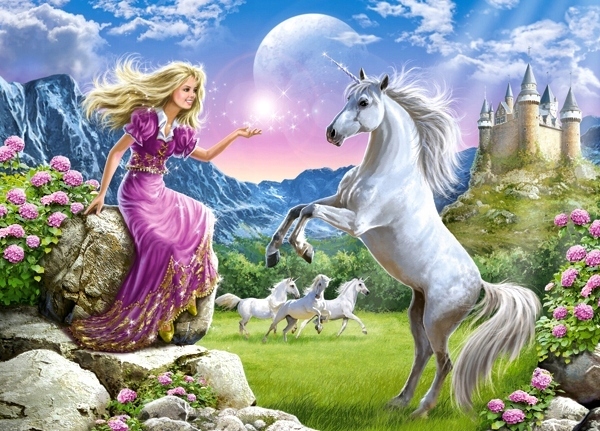 

Puzzle 180 Układanka Zwierzęta Konie Koń 9+ Castor