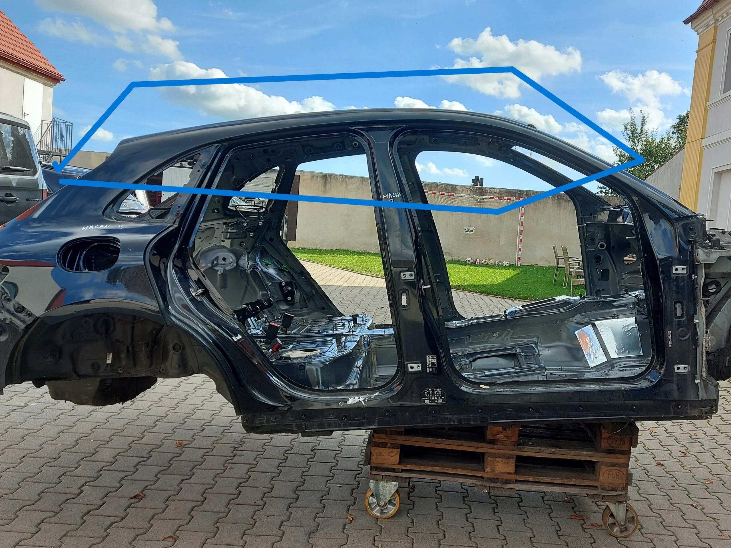 PORSCHE MACAN S 95B dach Panorama LC9X