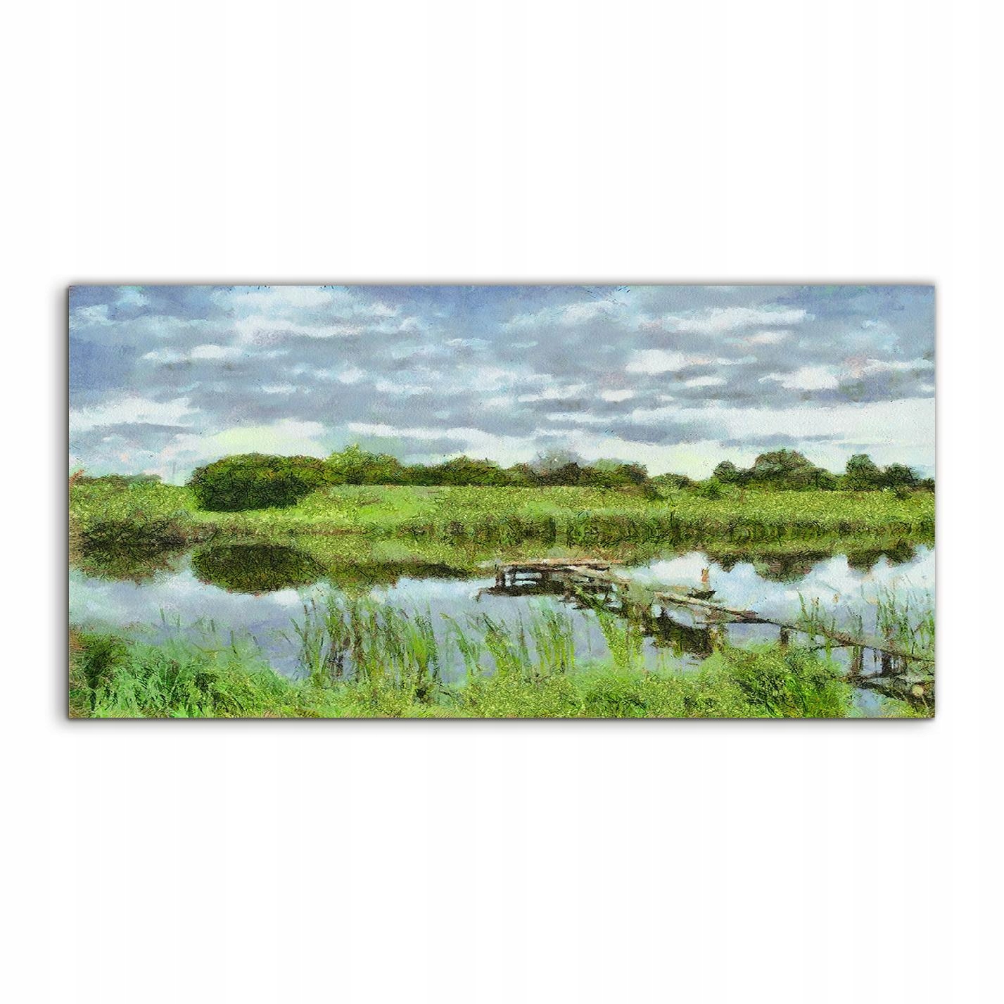 Akrylový obraz 120x60 na stenu Krajina Umenie