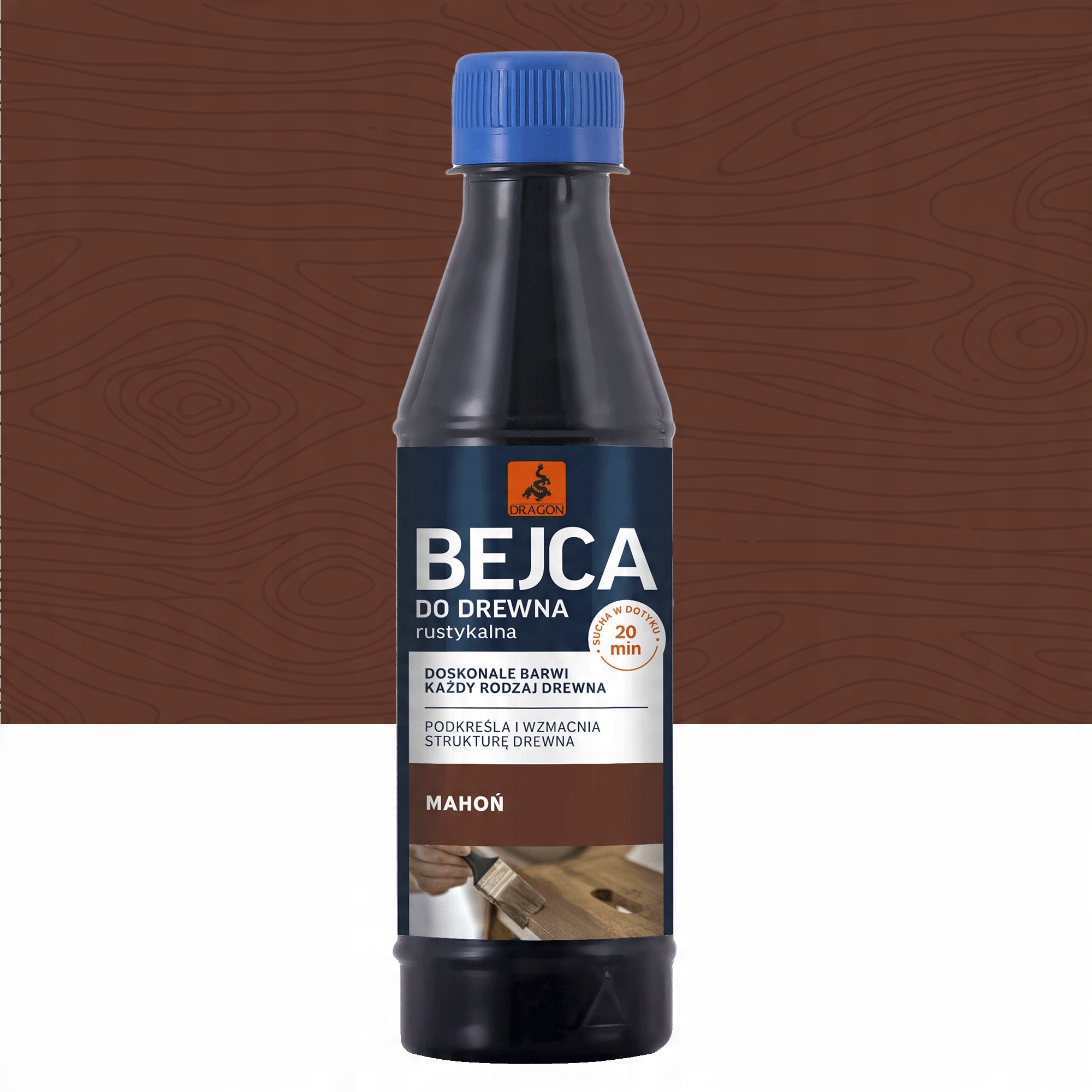 

Bejca rustykalna 0,2L Mahoń Dragon