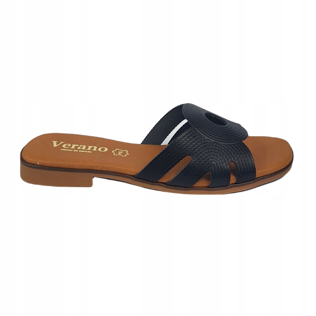Dámské Nazouváky Verano 3000 Negro Cuerda Velikost 37, Černé