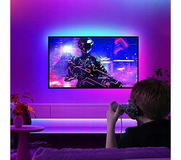 Taśma LED Govee H618A Basic LED Strip Light 5 metrów Pasek świetlny WIFI Model Govee WiFi RGBIC Smart PRO LED pásek 5m