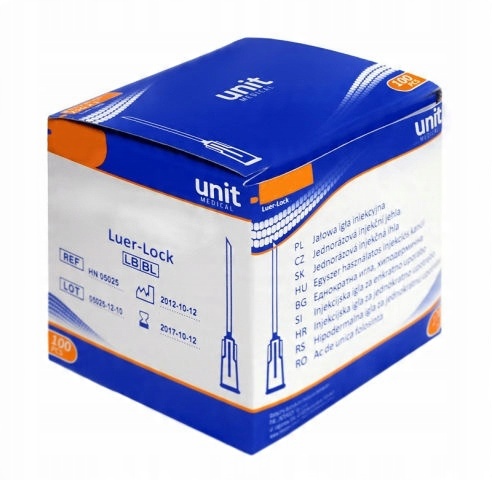 

Igły jednorazowe Unit Medical 0,9x40 100szt