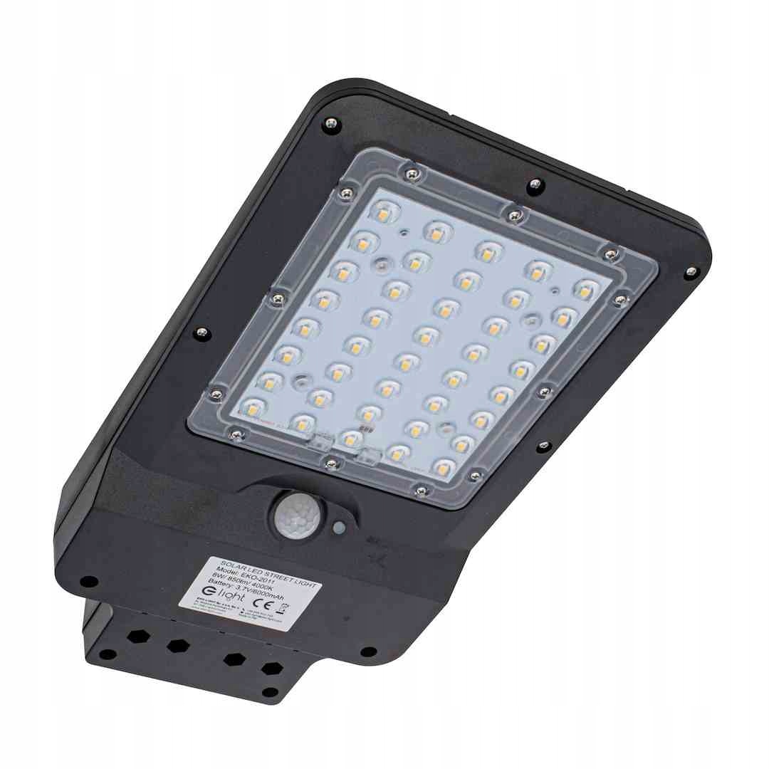 Eko-Light Solární Lampa Street 8W 4000K Závěsné stropní osvětlení
