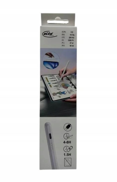 UNIWERSALNY RYSIK AKTYWNY PENCIL STYLUS PEN DO TELEFONÓW I TABLETÓW