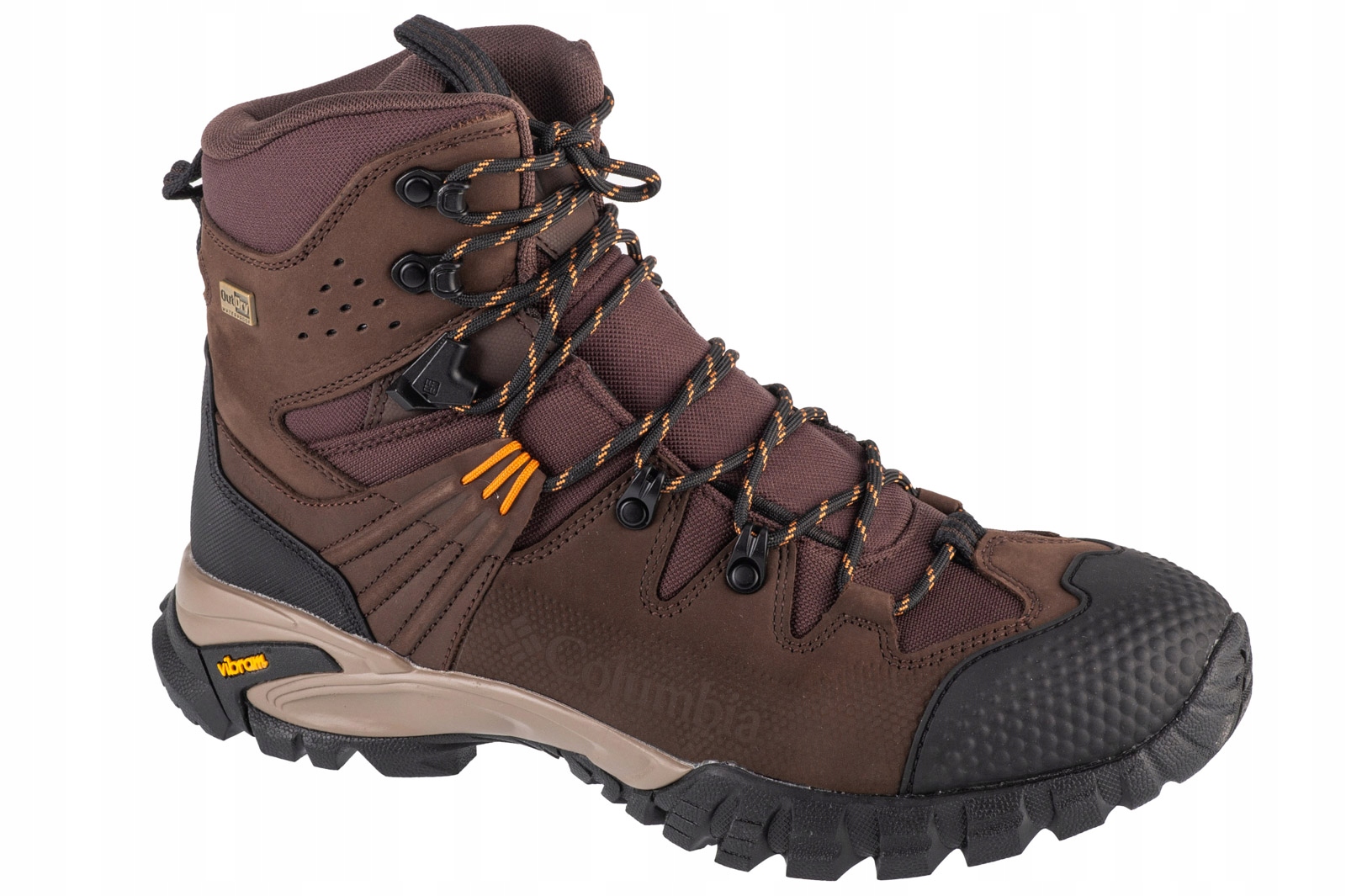 Columbia Geoterra Outdry Ltr (42) Pánské Trekové Boty Kožené Hnědé