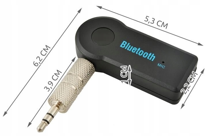 Adapter BLUETOOTH AUX wtyk Jack 3,5 mikrofon (1418 Kod producenta 5900804114161