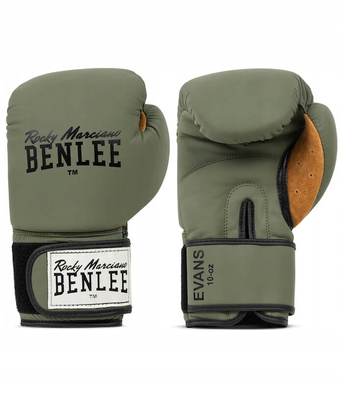 Skórzane Rękawice Benlee Bokserskie Evans Skóra Sparingowe Treningowe 12 oz