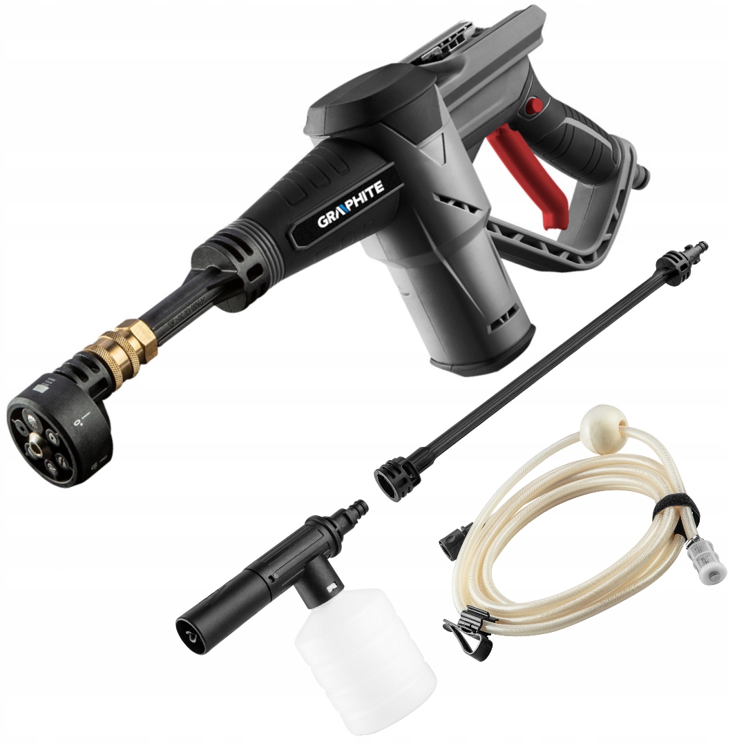 Graphite Myjka ogrodowa akumulatorowa Energy+ 18V Li-lon, 24 bar