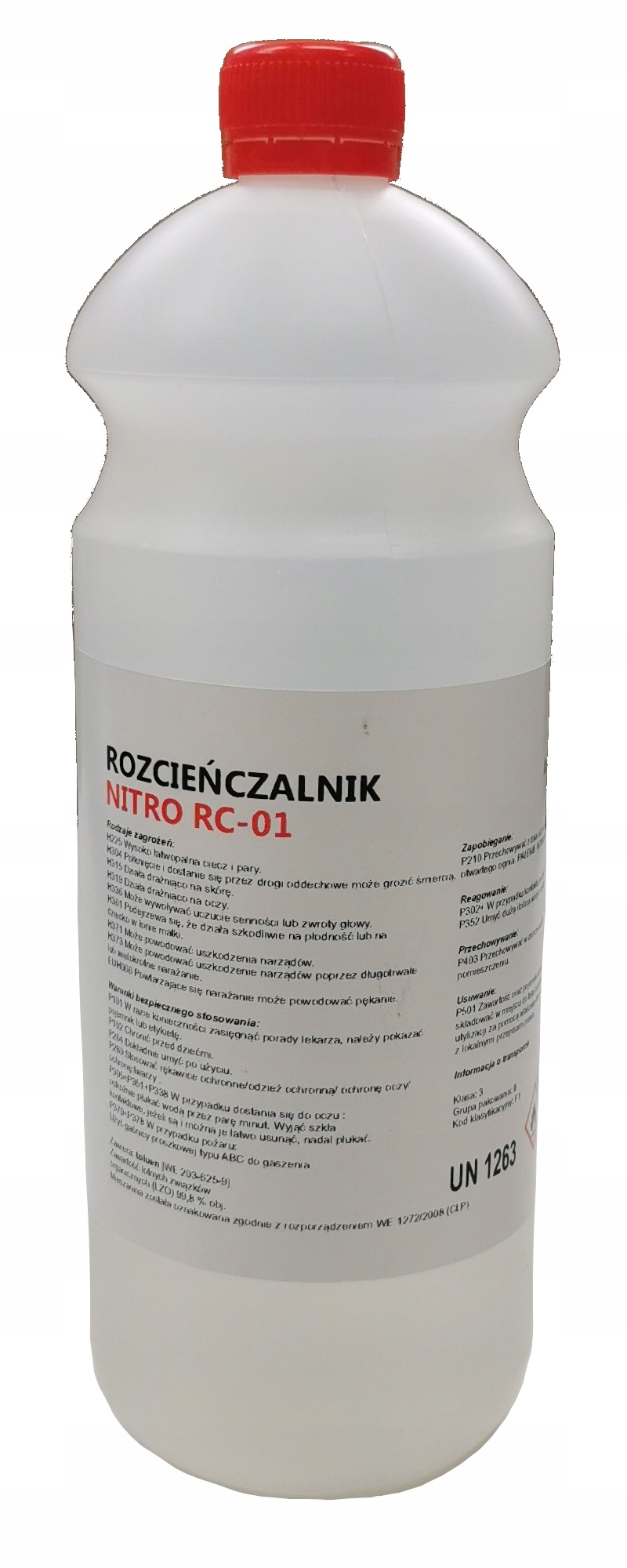 

Rozpuszczalnik Nitro RC-01 1 Litr