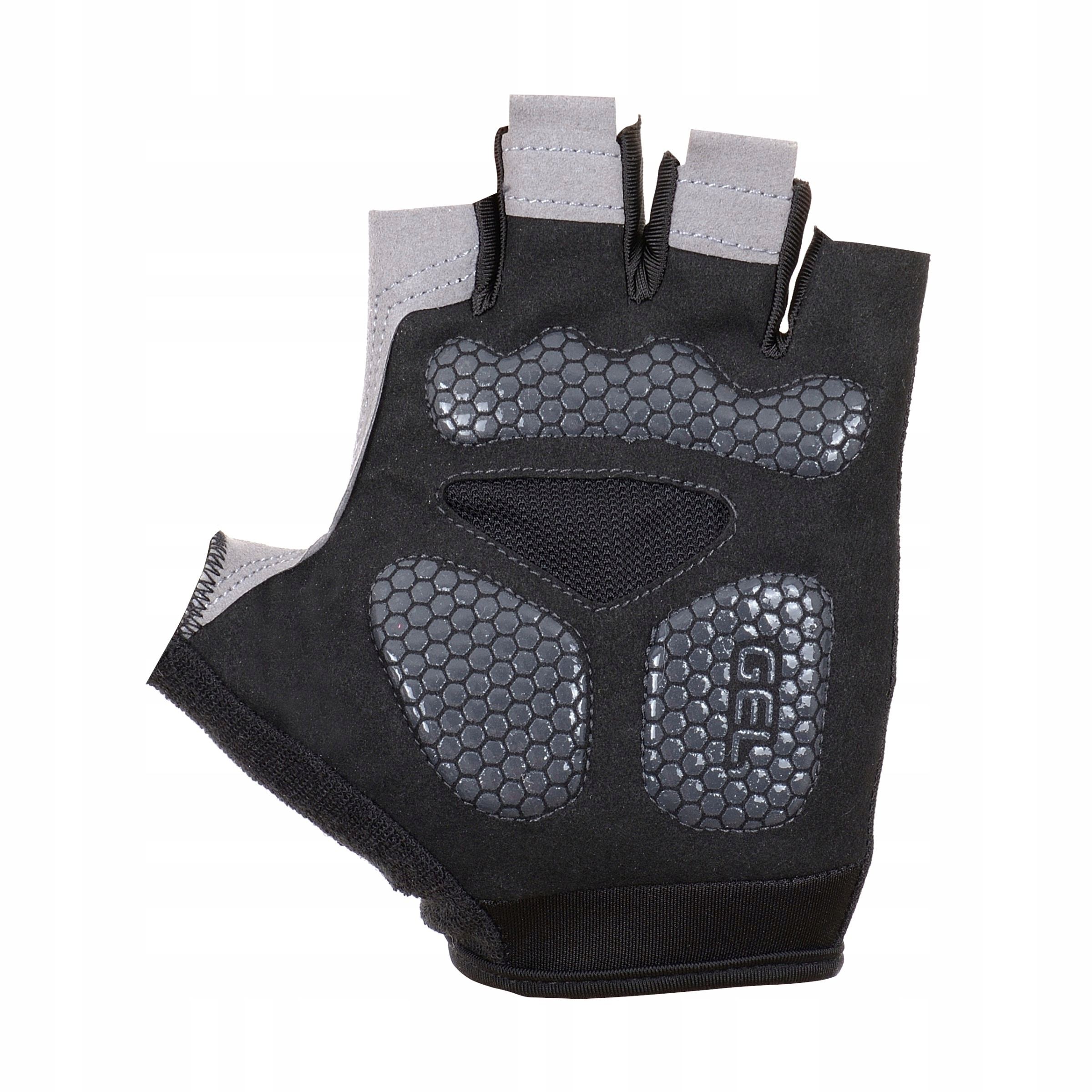 Rękawiczki rowerowe na rower gel Majestic Sport L Materiał dominujący elastan