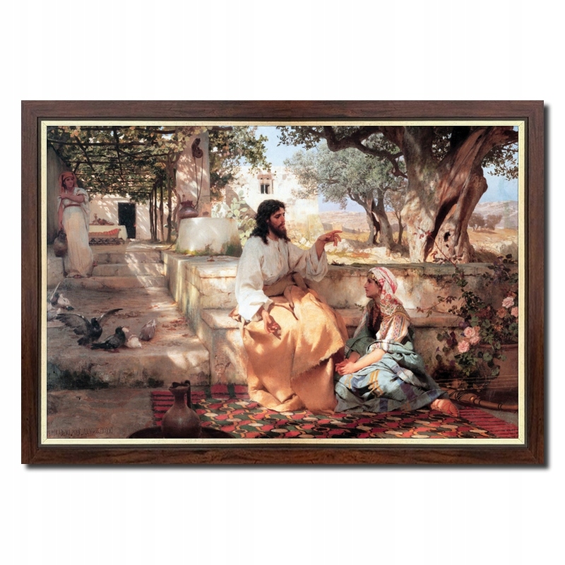 Obraz Siemiradzki Jezus Chrystus W Domu Marii Rama