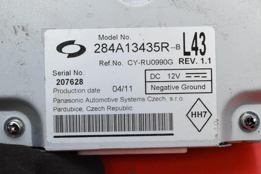 Centralina modulo KAMERY 284A13435R RENAULT LATITUDE 1 e 10-14
