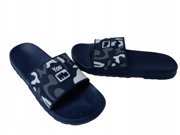 

Gumowe Męskie Klapki nr.42 Basenowe Moro Na Plażę