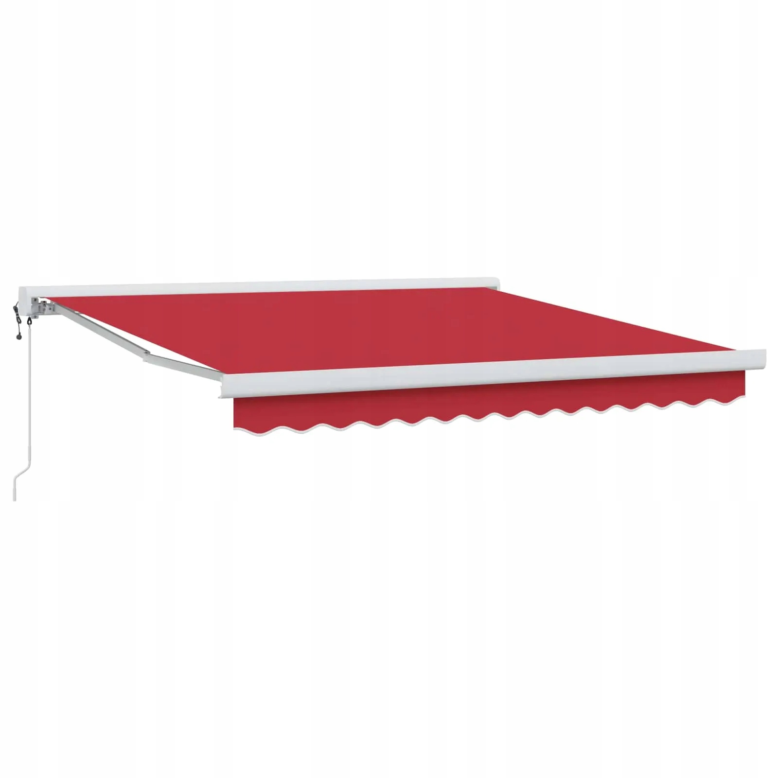 vidaXL Markýza Červená 300 x 250 x 165 cm Polyester a hliník