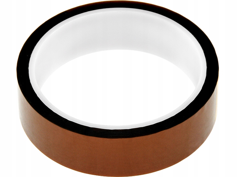 

Taśma Kaptonowa Sapoprzylepna 25mm x 33m Kapton