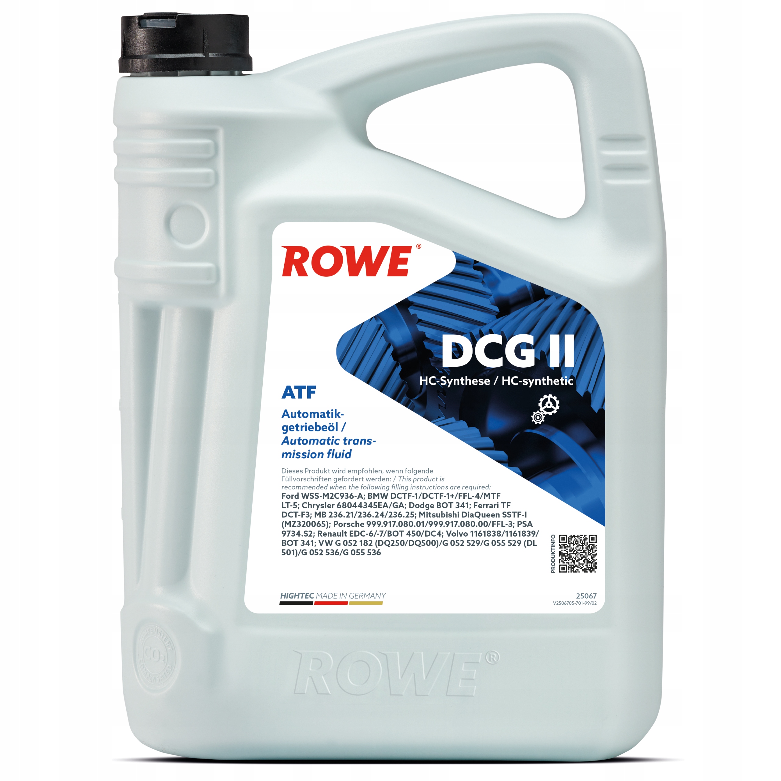 ROWE HIGHTEC ATF DCG II 5L