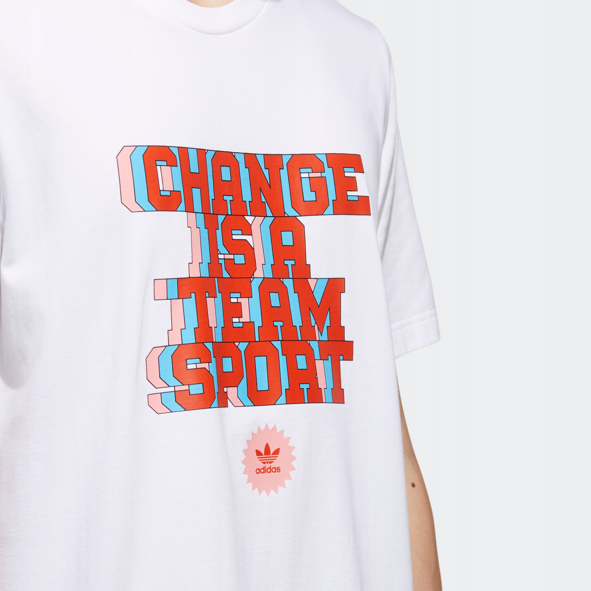 Adidas Originals Adidas Change Is A Team Sport T Shirt Adidas