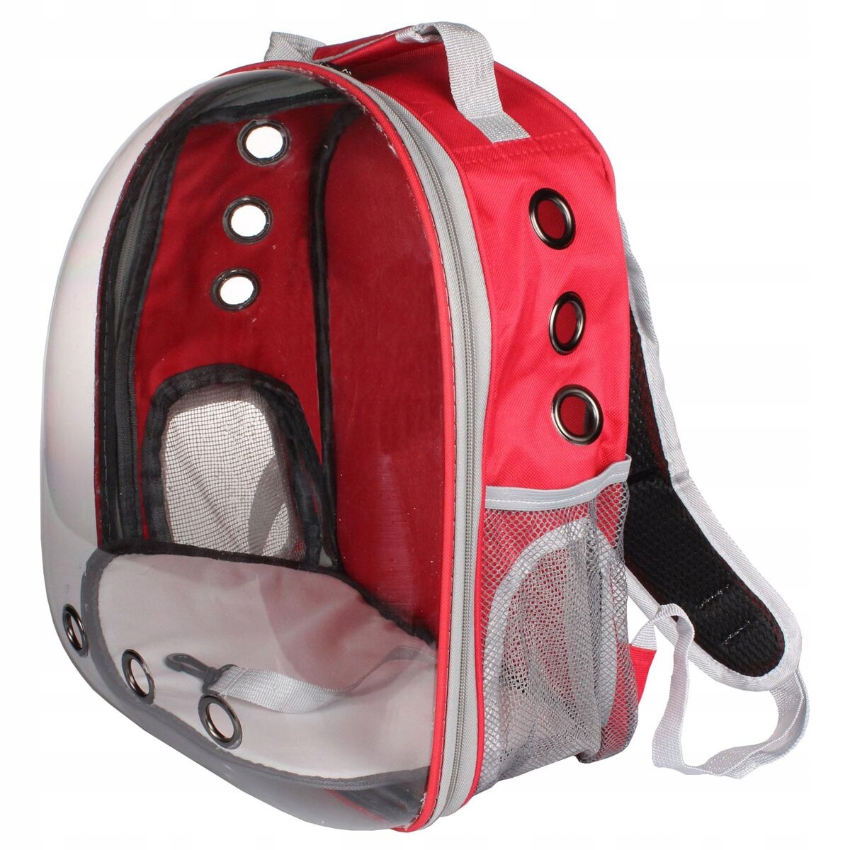 Petbag Transparent batoh na mazlíčky červená balení 1 ks