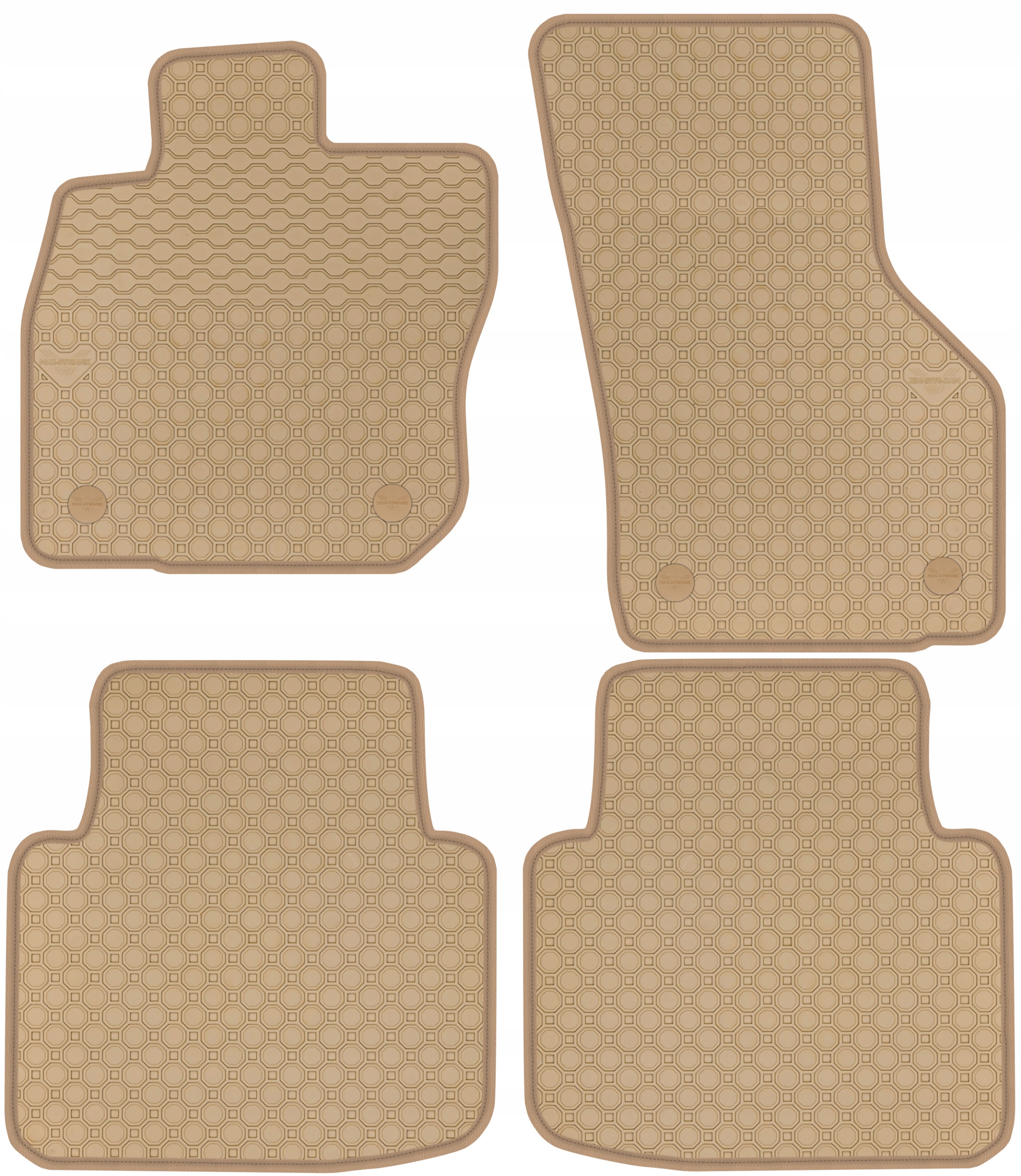 Vw Passat B9 Kombi 2024- (anglická verzia) Koberce Béžové