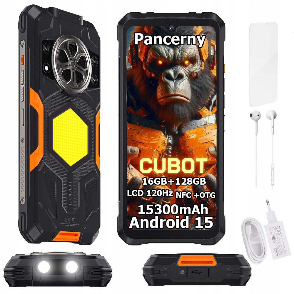 Smartfón Cubot King Kong Power 5 16/128GB Dual Nfc Pancerny IP69K Military
