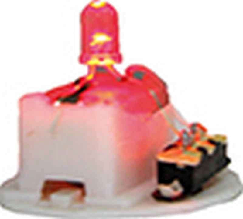 

Czerwona Żarówka Led na Baterie AG10- średn. 3,5cm