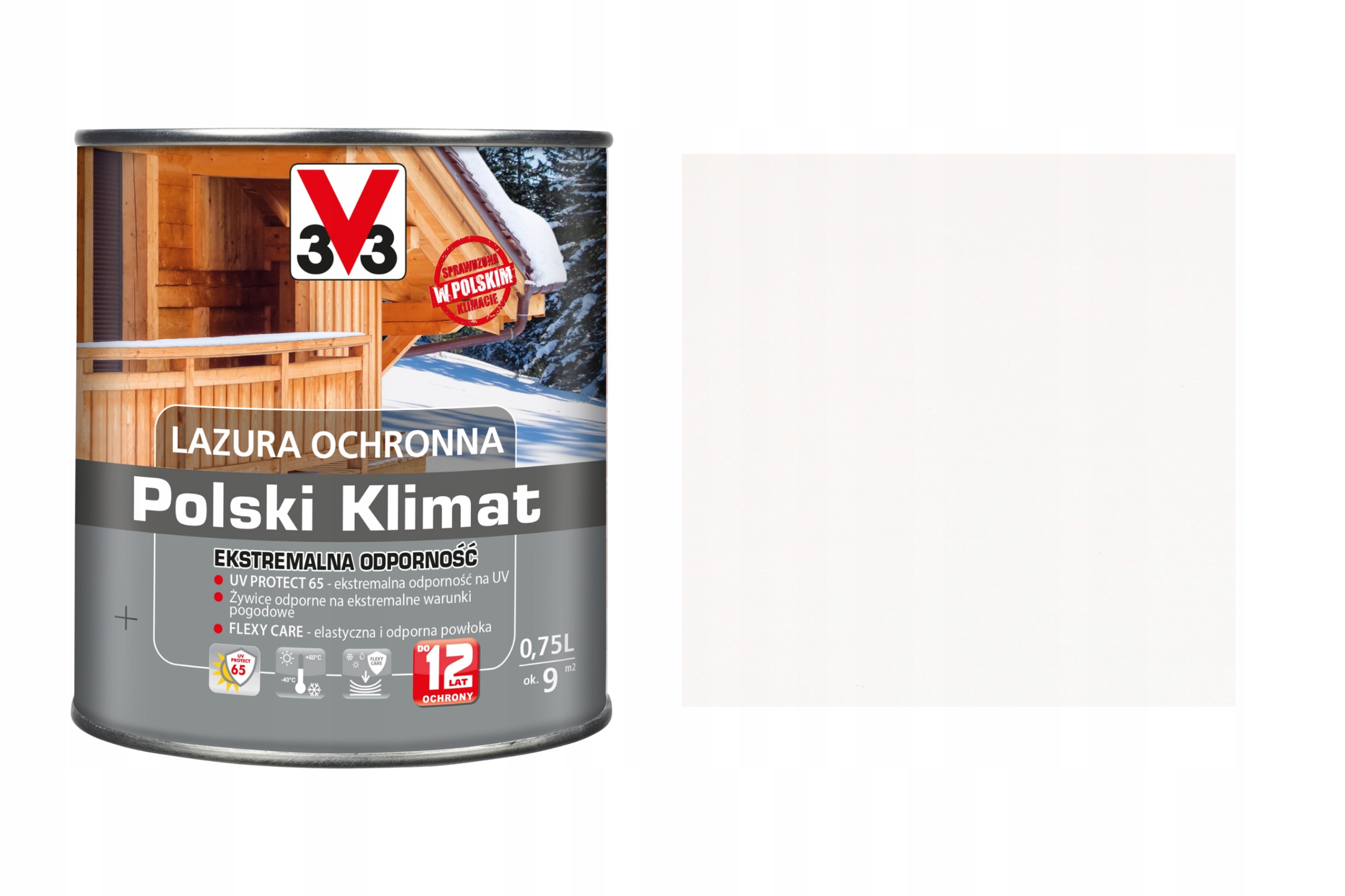 

Lazura V33 Polski Klimat 12 lat Biały Alpej. 0,75L